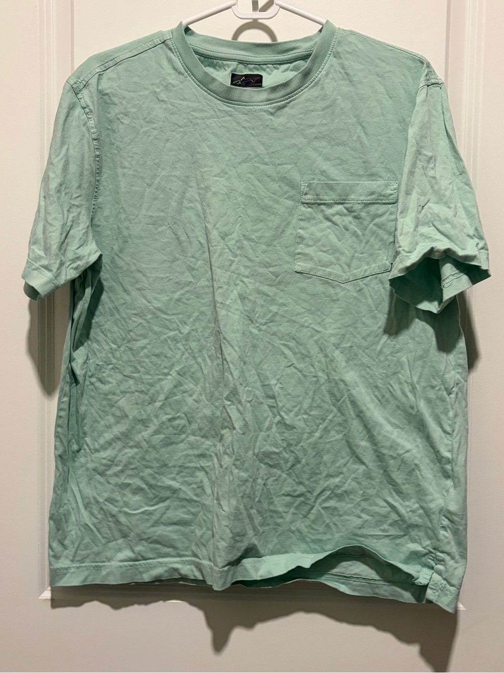 Greg Norman Collection Short-Sleeve Pocket Tee in Mint